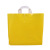Customized PE Plastic Shopping Clothing Plastic Handbag Customized Logo Color Thickened Blank Packaging Bag