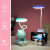 10 Yuan Store Gift Student Children Led Charging Table Lamp Cartoon Desktop Storage Mobile Phone Holder Small Night Lamp