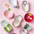 Irregular Vegetable Shape Snack Dish Household Dessert Plate Sauce Dish Snack Plate Cute Creative Ceramic Tableware