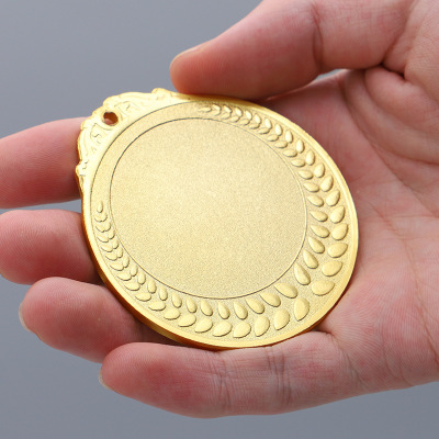 Large Size Universal Use Trophies Customized Sports Medal Listing Production Metal Medal Gold Medal Customized Gold Silver Copper