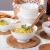 Jingdezhen Ceramic Rice Bowl Soup Bowl Bone China Pure White High Leg Table Instant Noodle Bowl Salad Bowl Anti-Scald Chinese Style
