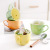 Creative Fruit Ceramic Cup Large Capacity Mug Coffee Cup Tea Cup Student Household Breakfast Cup