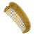 Authentic Natural Log Material Green Sandalwood Comb Style Many Easy to Carry Fine Teeth Wide-Tooth Comb