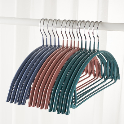 Gum Dipping Coat Hanger Semicircle Invisible Hanger Household Multi-Functional Drying Rack Clothes Rack Non-Slip Clothes Drying Rack Drying Rack Wholesale