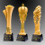 Crown Resin Trophy Customized Student Music Dance Badminton Basketball Football Sports Competition Crystal Trophy