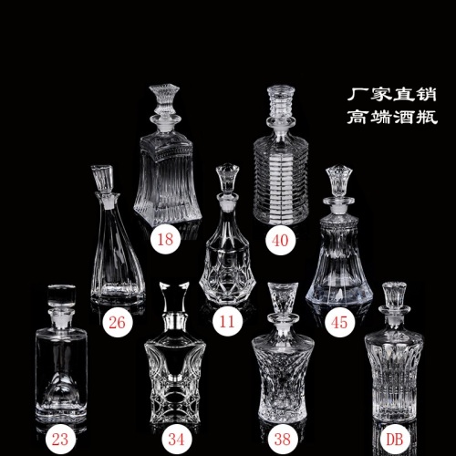 creative white spirit bottle red wine bottle glass xo liquor bottle wine pot