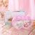 Factory Direct Sales Double Peach Heart Ballet Girl Music Box Birthday Christmas Gift Creative Jewelry Storage Music Box