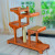 New Solid Wood Cat Climbing Frame Chinese Style Cat Scratch Trees with Scratching Pole, Cat Scratch Board Cat Climbing Frame