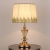 Modern Minimalist Golden K9 Crystal Lamp Home Bedroom European American Style Bedside Lamp
