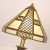 High-End Chinese Glass Copper Soldering Light Bedside Table Lamp New Chinese Fu to Hotel Bedroom Decorative Table Lamp