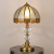 Custom Vintage American Crystal Solder Copper Table Lamp Bedside Lamp Hotel Living Room Desk Decorative Table Lamp