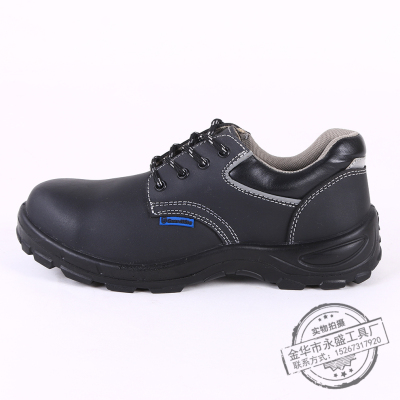 Labor Protection Shoes Men's Lightweight Anti-Smashing and Anti-Penetration Steel Toe Cap Summer Breathable Old Protection Steel Plate Four Seasons Construction Site Work