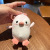 Creative Cute Shy Little Penguin Plush Toy Toy Bag Package Pendant Lovely Key Buckle Hanging Ornament in Stock Wholesale