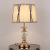 Modern Minimalist Golden K9 Crystal Lamp Home Bedroom European American Style Bedside Lamp