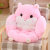 Cute Hamster Cushion Cushion Sofa Office Cushion Backrest Gift Plush Toy