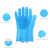 New Pet Dog Bath Gloves Silicone Bath Massage Hair Removal Gloves Pet Cat Cleaning Beauty Supplies