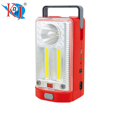 Foreign Trade Supply Rechargeable Large Battery Portable LED Emergency Light Multifunctional Household Outdoor Emergency Light