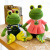 020 New Cute Cartoon Product Frog Doll Plush Toys Couple Doll Children's Gift Doll Toys
