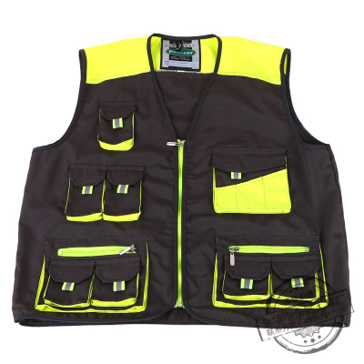 Reflective Vest Riding Traffic Reflective Vest Vest Night Driver Road Construction Fluorescent Safety Vest Customization