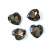 DongzhouCrystalSilverPlatedPointedBottomHeart-ShapedGlassDrillKoreanHairpin Materials Accessories DIY Decorative Diamond
