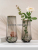 Living Room Nordic Lily Vase Transparent Simple Decoration Flowers Hydroponic Lucky Bamboo Glass Bottle Small Light Luxury Flower Arrangement