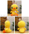 New Rabbit Duck Duck Doll Cute Rabbit Duck Children Doll Ragdoll Gift Plush Toy