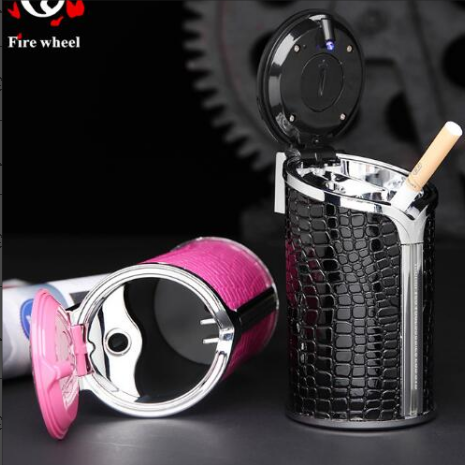 car leather case ashtray