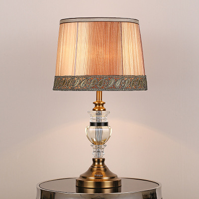 Modern Simple Crystal Table Lamp Home Bedroom Bedside Lamp Warm Decoration