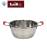 Stainless Steel Thickened Double Handle Small Hole Fruit Basket Washing Basin Drain Basket Kitchen Multi-Purpose Basket