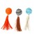New Replacement Head Paper Rope Ball Leather Strap Cat Toy Customized Cat Teaser Cat Supplies Factory Direct Sales