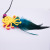 New Style Fun Cartoon Cat Teaser Pet Cat Toy Bell Color Cat Teaser Cat Toy Feather