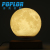 Magnetic Suspension 3D Moon Light Dream Small Night Lamp Decoration Ambience Light USB Rechargeable White Warm Yellow Three-Color Dimming
