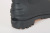 Manufacturers Recommend Single Steel Reinforced PVC All Black Rain Boots Single Steel Head/Single Steel Bottom