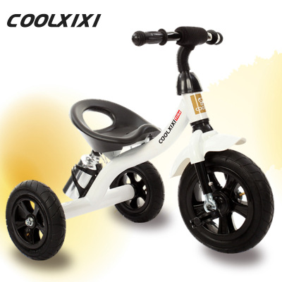 Children's Tricycle Stroller Baby Bicycle Baby Toy Car Pneumatic Wheels 1-2-3-4 Years Old Bicycle Stroller