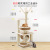 Factory Direct Sales Cat Climbing Frame Small Sisal Cat Climbing Frame Solid Wood Cat Nest Cat Tree Cat Scratch Board Cat Scratch Trees Cat Scratch Tree
