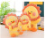 Creative Cartoon Little Yellow Duck Doll Cute Sun Flower Duck Sleeping Pillow Children Doll Plush Toy