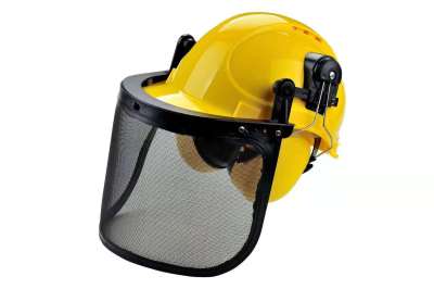 Factory Direct Supply Protection Sleeve Sets of Safety Helmet + Barbed Wire Screen + Plug-in Earmuffs