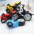 Factory Direct Sales Color Simulation Motorcycle Alarm Clock Creative Desktop Decoration Alarm Clock Bedroom Bedside Alarm Clock