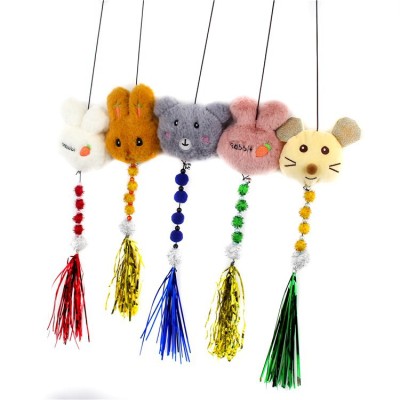 New Products in Stock Huiduo New Doll Ring Cat Toy Factory Direct Sales Cat Interactive Cat Supplies