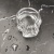 Factory Direct Sales Glass Skull Ashtray Decoration Trendy Simplicity Personality Skull Ashtray