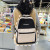 2020 New Harajuku Style College Color Matching Student Schoolbag Korean Nylon Waterproof Large Capacity Backpack Wholesale