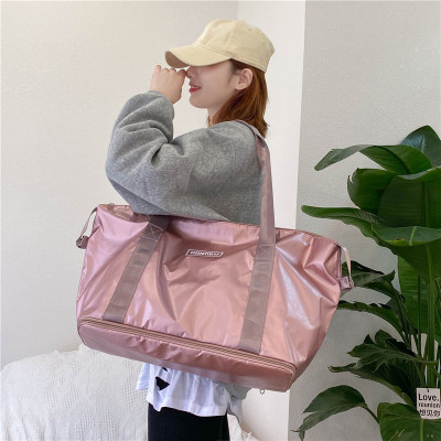 Wholesale Internet Celebrity Travel Bag Short-Distance Portable Large Capacity Student Shoulder Bag Simple Casual and Lightweight Storage Luggage Bag