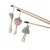 New Cat Teaser Green Interactive Cat Toy Bamboo Sticks Exported to Amazon Handmade Cat-Related Products
