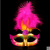 [Factory Direct Sales] New Fluffy Mask Ball Performance Mask Halloween Mask Children's Mask