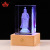 Laser Crystal Inner Carving Buddha Ornament Customized Lao Zi Confucius Saint Model Beech Luminous Lamp Holder
