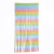 Creative 1*2 M Aluminum Foil Gradient Macaron Color Tinsel Curtain Tassel Birthday Party Background Wall Venue Layout