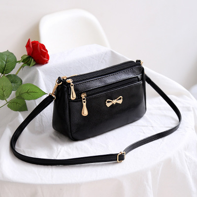 Factory in Stock Summer New Mother Bag Korean Fashion Women's Cross-Body Bag Middle-Aged Women's Bag Cross-Border Pouch Supply