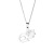 Amazon New Cat Necklace Female European and American Stainless Steel Cute Kitten Pendant Clavicle Necklace Accessories Wholesale