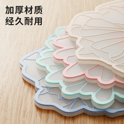 Yijia Wholesale Heat Proof Mat Silicone Food Grade Anti-Scalding Table Mat Creative Non-Slip Coasters Pot Mat Pcemat Teacup Mat