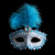 Wholesale High-Grade Leather Fluff Mask Halloween Ball Props All Kinds of High and Low-Grade Party Princess Mask